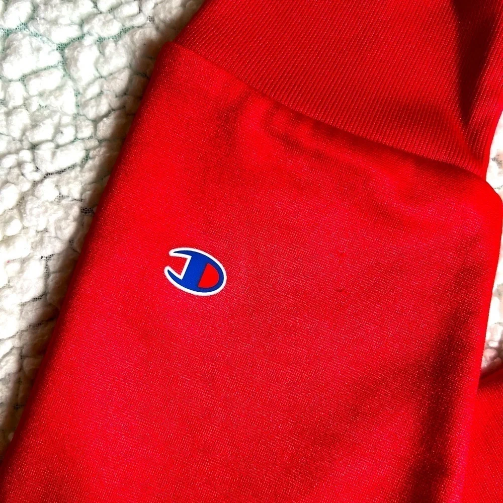 2/$15 CHAMPION Kids Jacket Unisex Red Hoodie 10-12 Fleece Authentic Athletic NEW